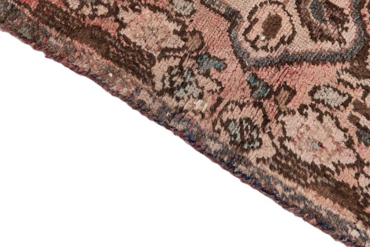 Detail image of 3' 1 x 5' 5 Hand Knotted Ultra Vintage Persian Wool Rug