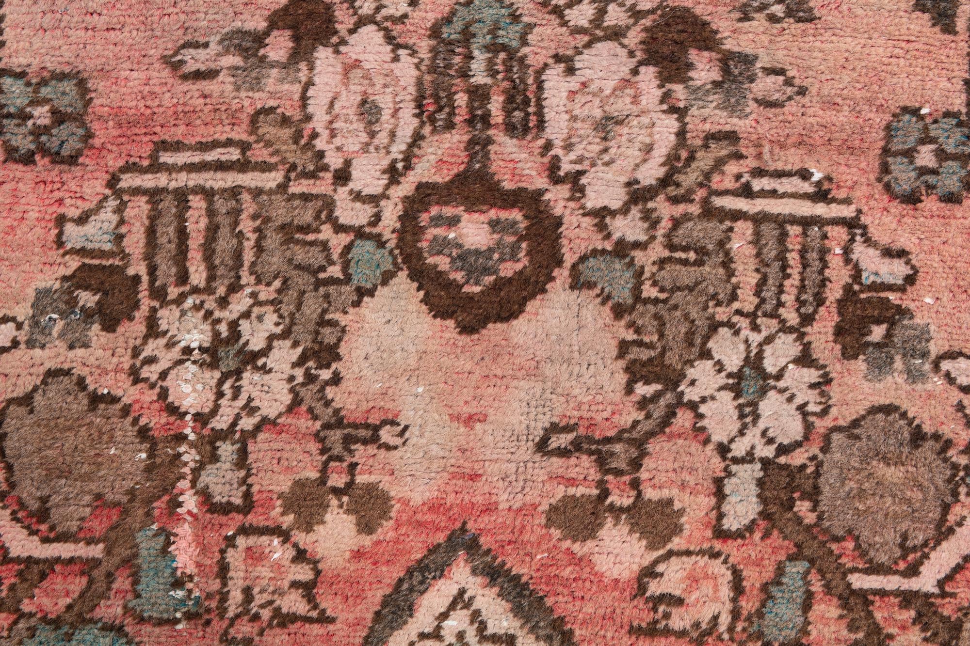 3' 1 x 5' 5 Hand Knotted Ultra Vintage Persian Wool Rug