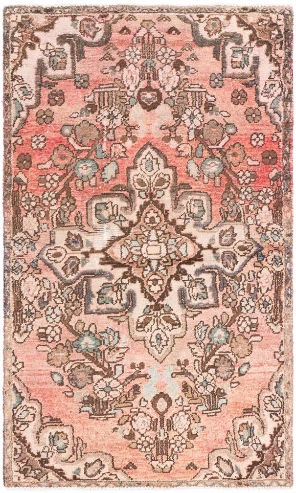 3' 1 x 5' 5 Hand Knotted Ultra Vintage Persian Wool Rug