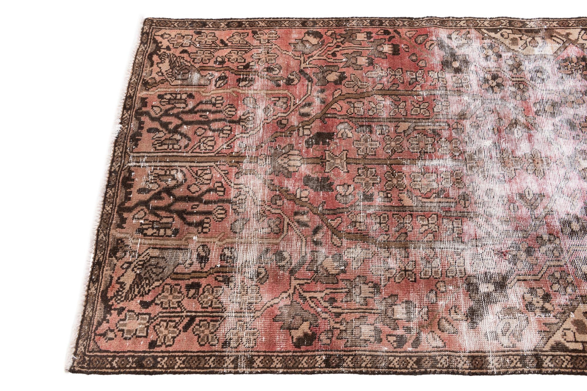 3' x 5' 5 Hand Knotted Ultra Vintage Persian Wool Rug