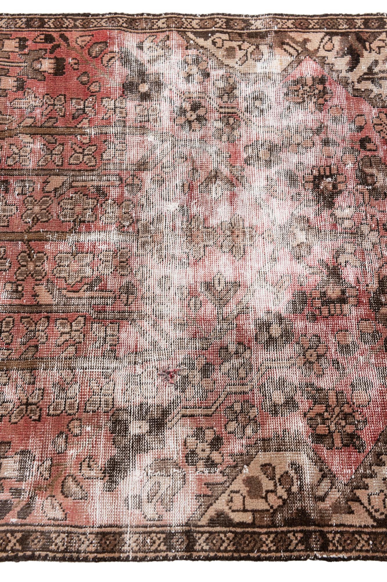 3' x 5' 5 Hand Knotted Ultra Vintage Persian Wool Rug