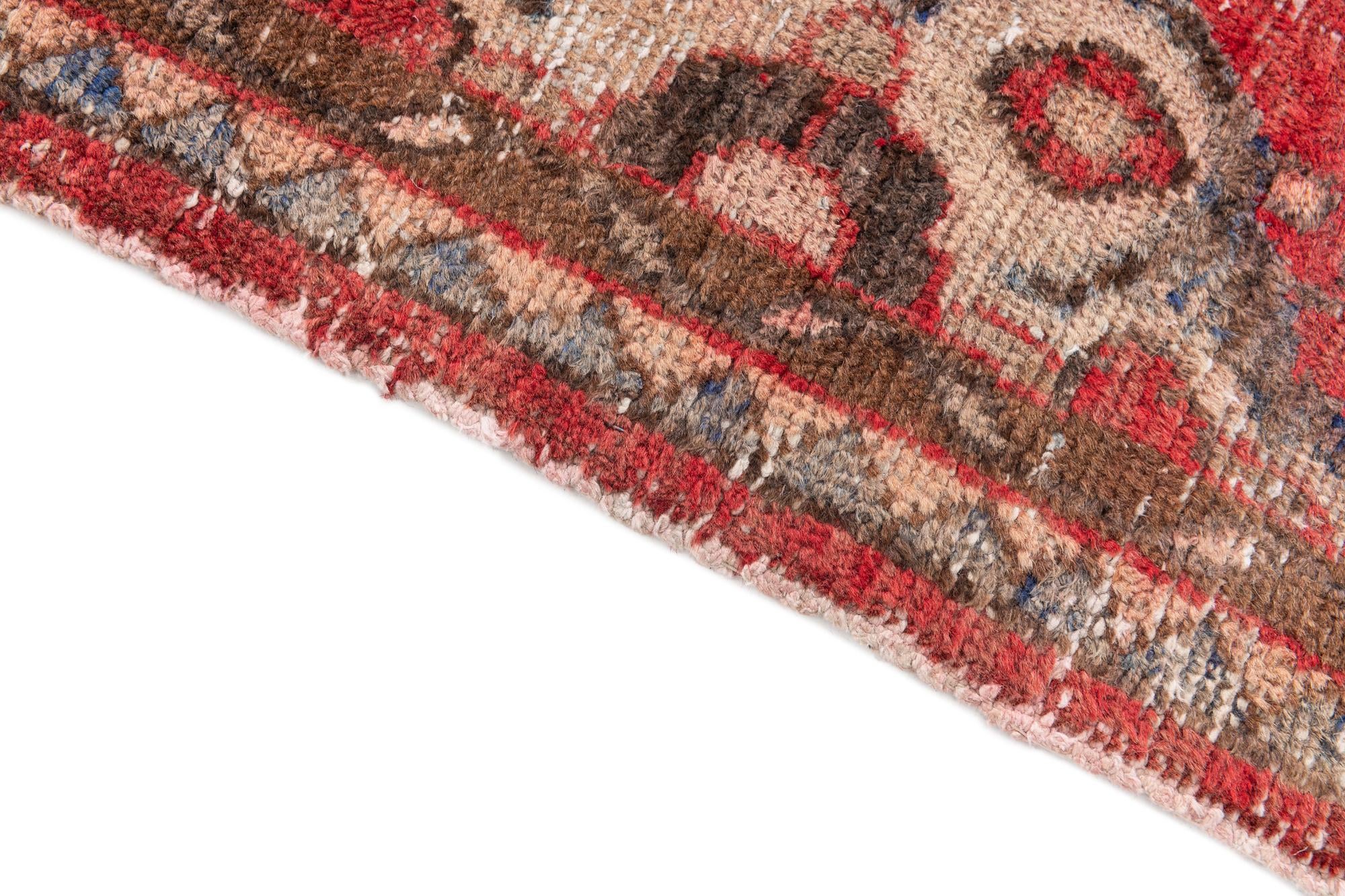 4' x 6' 3 Hand Knotted Ultra Vintage Persian Wool Rug
