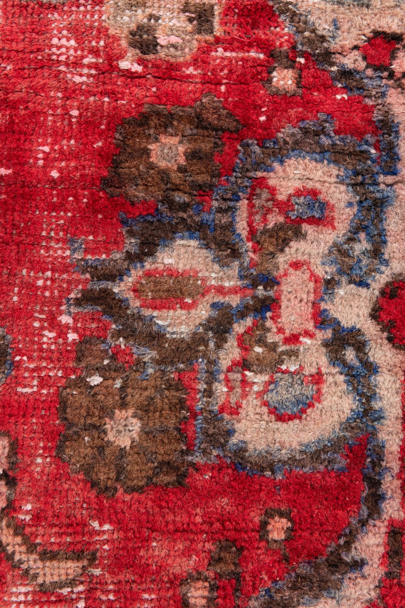 4' x 6' 3 Hand Knotted Ultra Vintage Persian Wool Rug