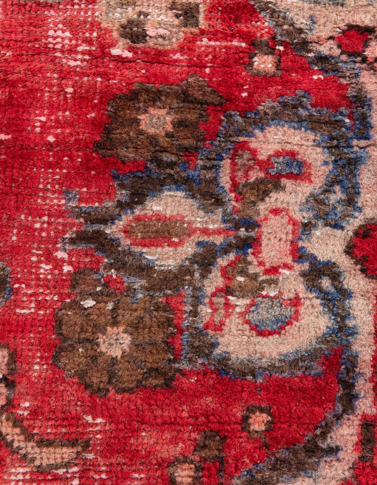 Detail image of 4' x 6' 3  Hand Knotted Ultra Vintage Persian Wool Rug