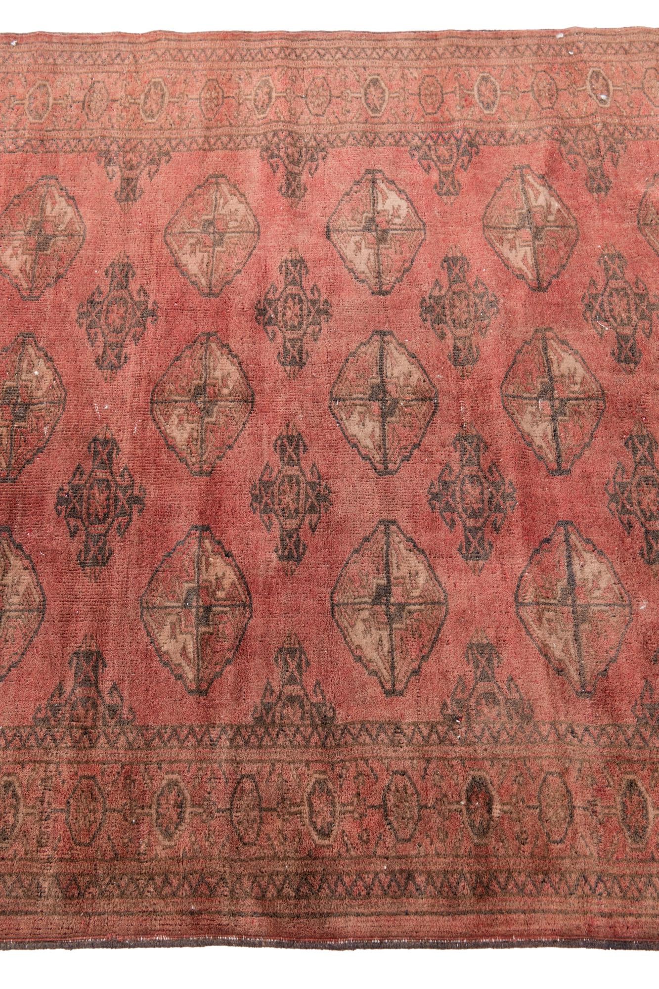 3' 3 x 4' 3 Hand Knotted Ultra Vintage Persian Wool Rug