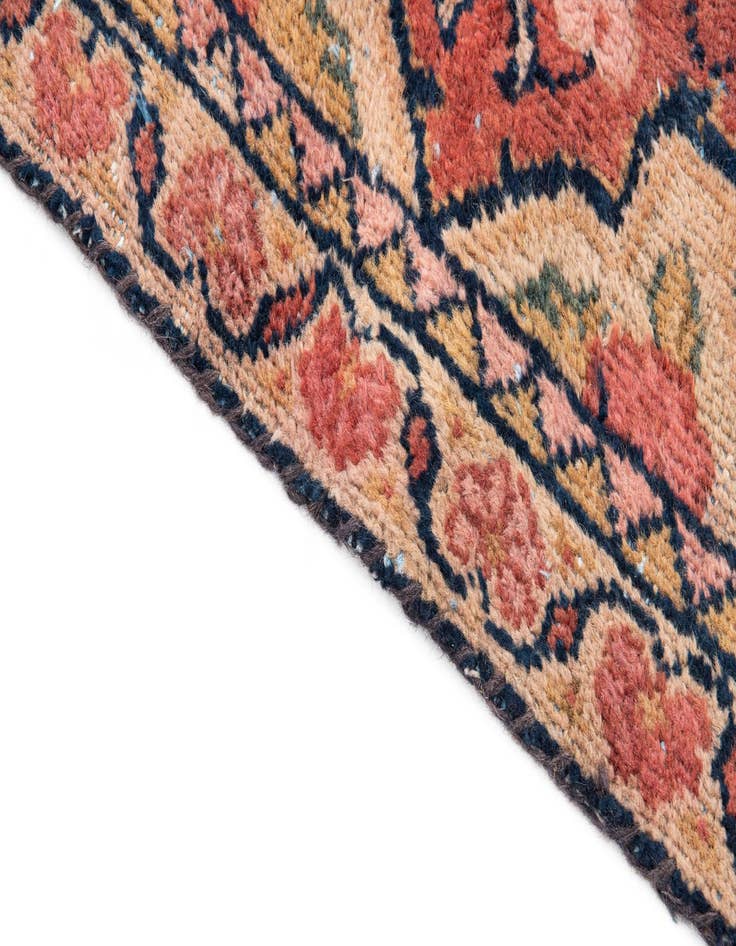 Detail image of 3' 3 x 5' 6  Hand Knotted Ultra Vintage Persian Wool Rug