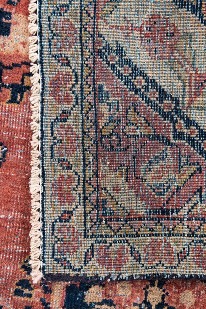 3' 3 x 5' 6 Hand Knotted Ultra Vintage Persian Wool Rug