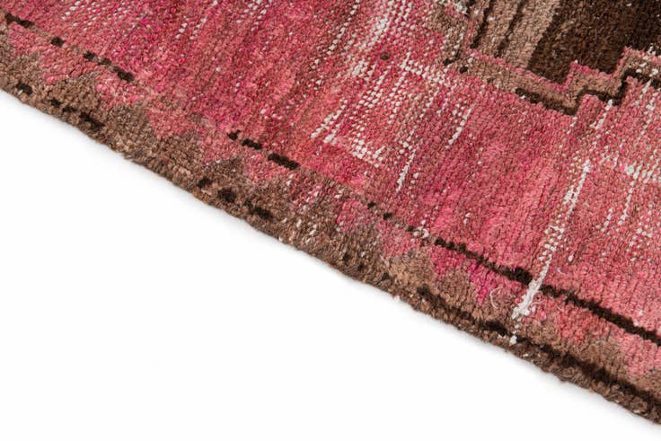Detail image of 4' x 7' 8 Hand Knotted Ultra Vintage Persian Wool Rug