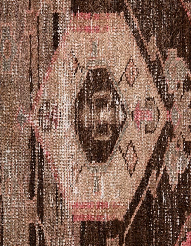 Detail image of 4' x 7' 8  Hand Knotted Ultra Vintage Persian Wool Rug