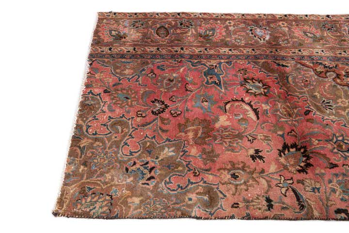115cm x 180cm Handgeknoopt Ultra Vintage Perzisch Wol Vloerkleed