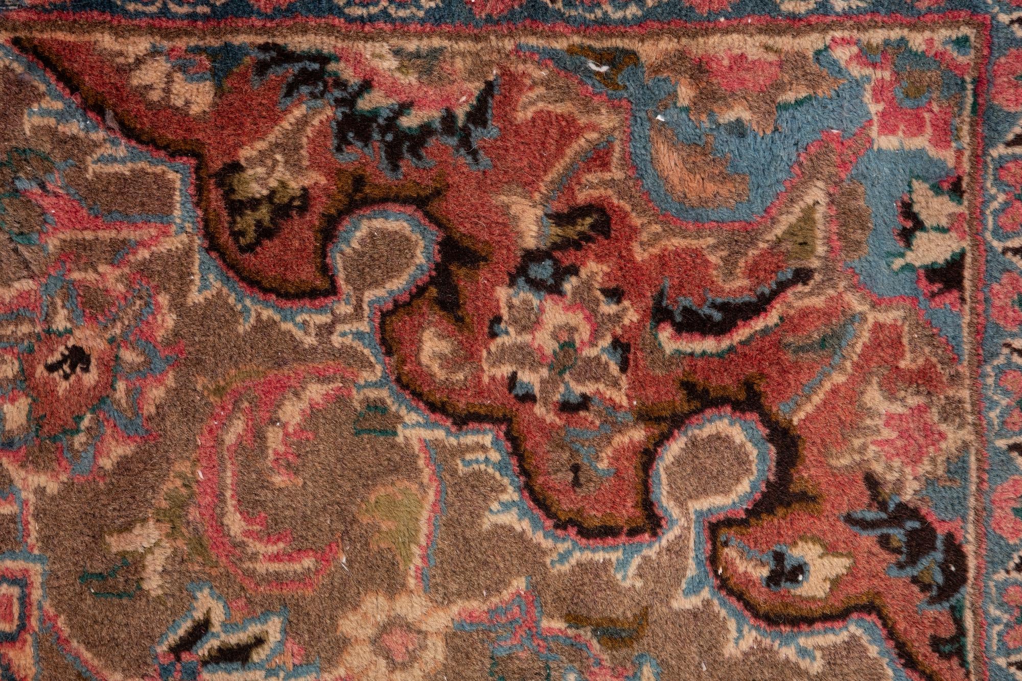 3' 9 x 5' 10 Hand Knotted Ultra Vintage Persian Wool Rug