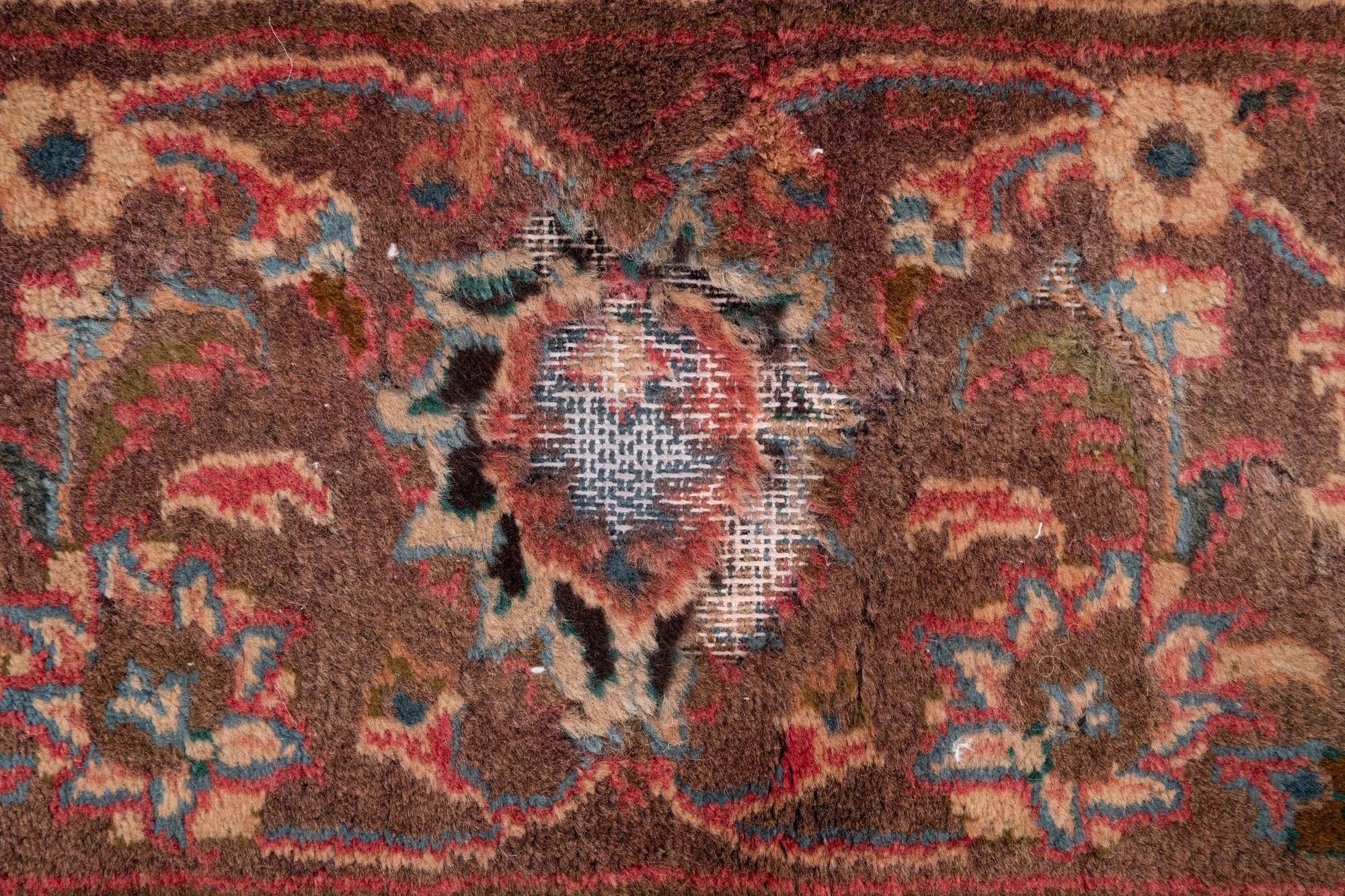 3' 9 x 5' 10 Hand Knotted Ultra Vintage Persian Wool Rug