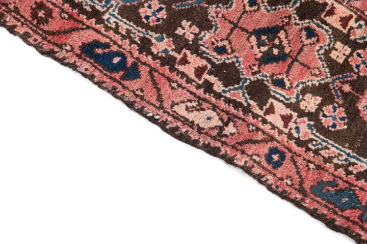 4' 7 x 6' Hand Knotted Ultra Vintage Persian Wool Rug