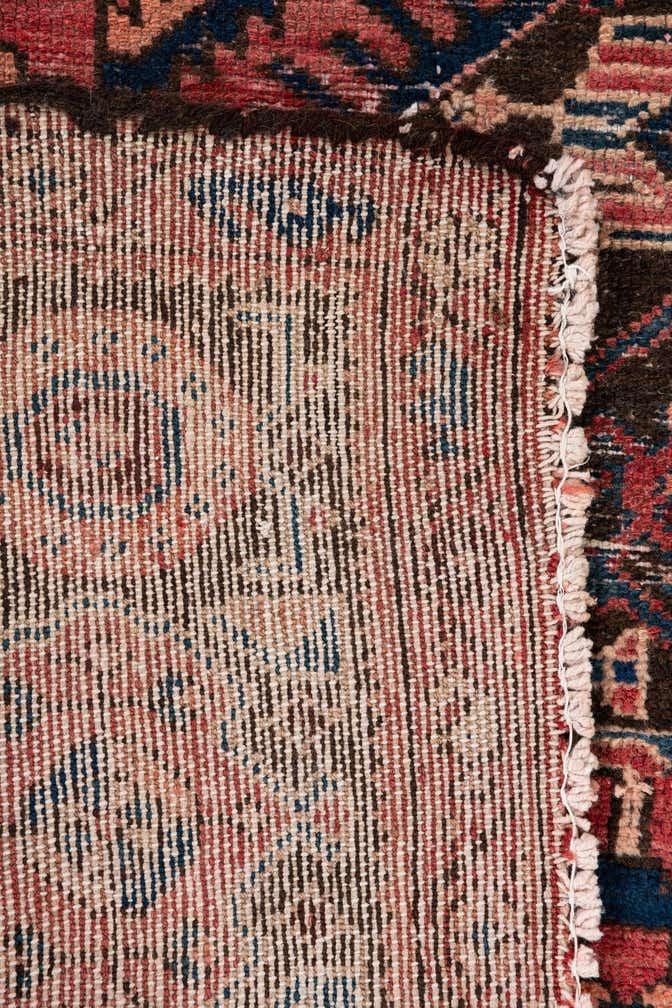 4' 7 x 6' Hand Knotted Ultra Vintage Persian Wool Rug