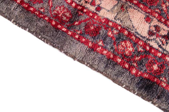 5' 2 x 6' 2 Hand Knotted Ultra Vintage Persian Wool Rug