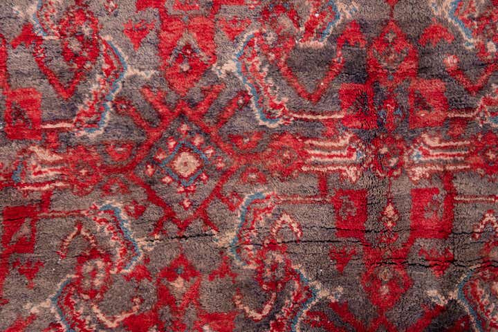 5' 2 x 6' 2 Hand Knotted Ultra Vintage Persian Wool Rug