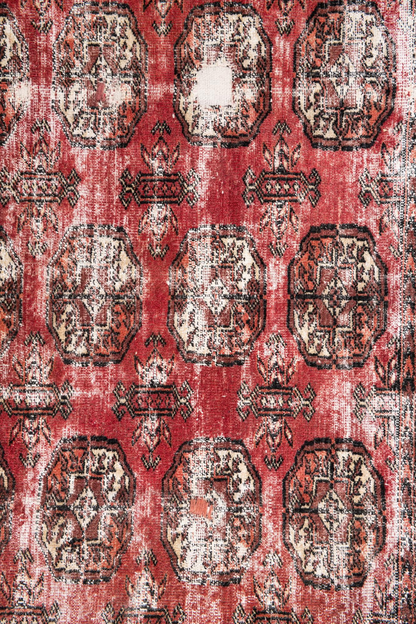 6' 9 x 10' Hand Knotted Ultra Vintage Persian Wool Rug