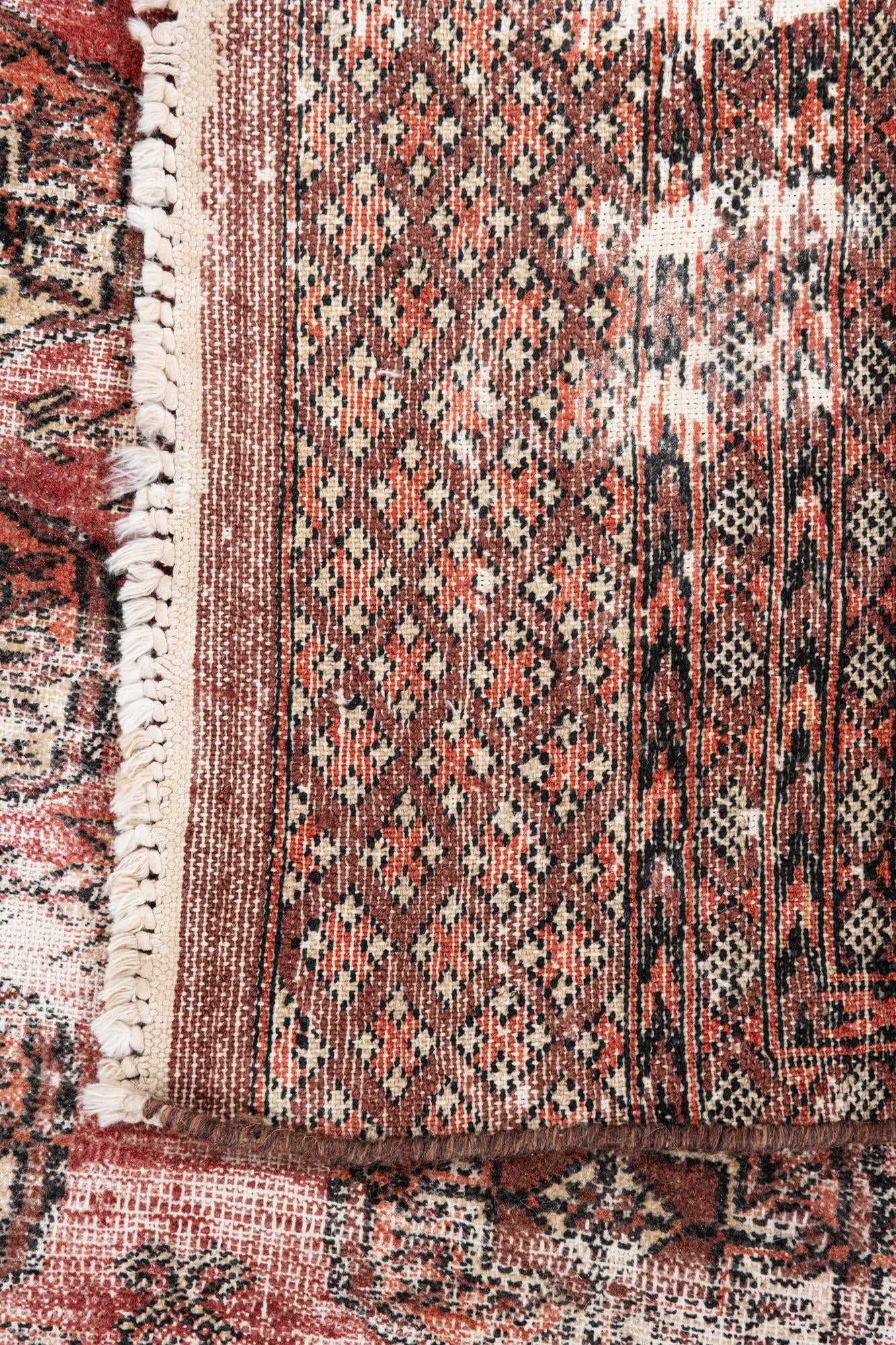 6' 9 x 10' Hand Knotted Ultra Vintage Persian Wool Rug