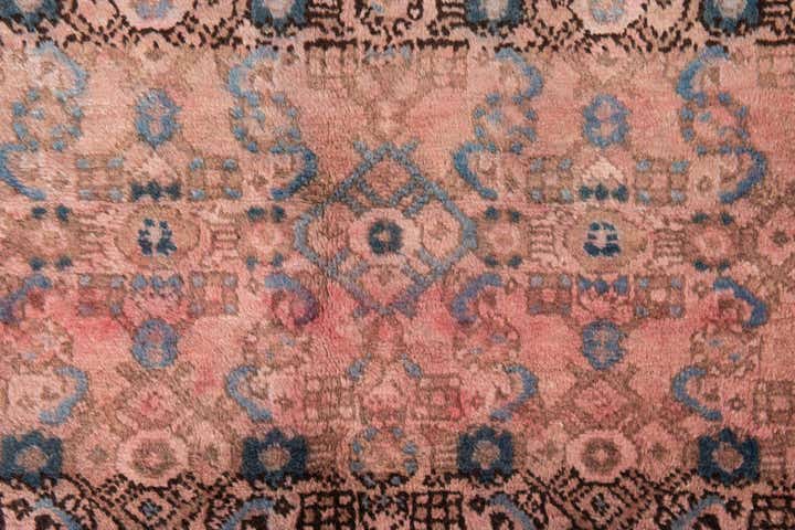 5' 2 x 9' 10 Hand Knotted Ultra Vintage Persian Wool Rug
