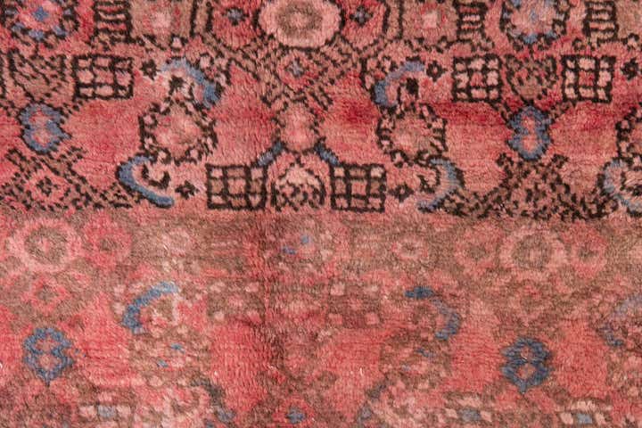 5' 2 x 9' 10 Hand Knotted Ultra Vintage Persian Wool Rug