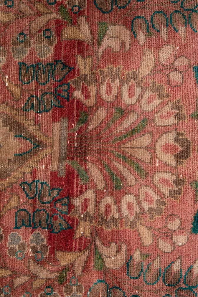 6' 5 x 10' Hand Knotted Ultra Vintage Persian Wool Rug