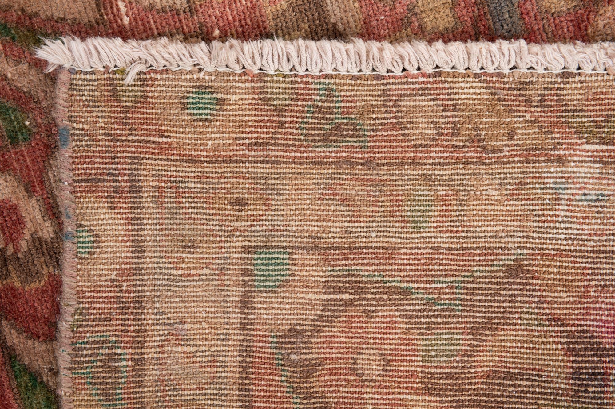 6' 5 x 10' Hand Knotted Ultra Vintage Persian Wool Rug