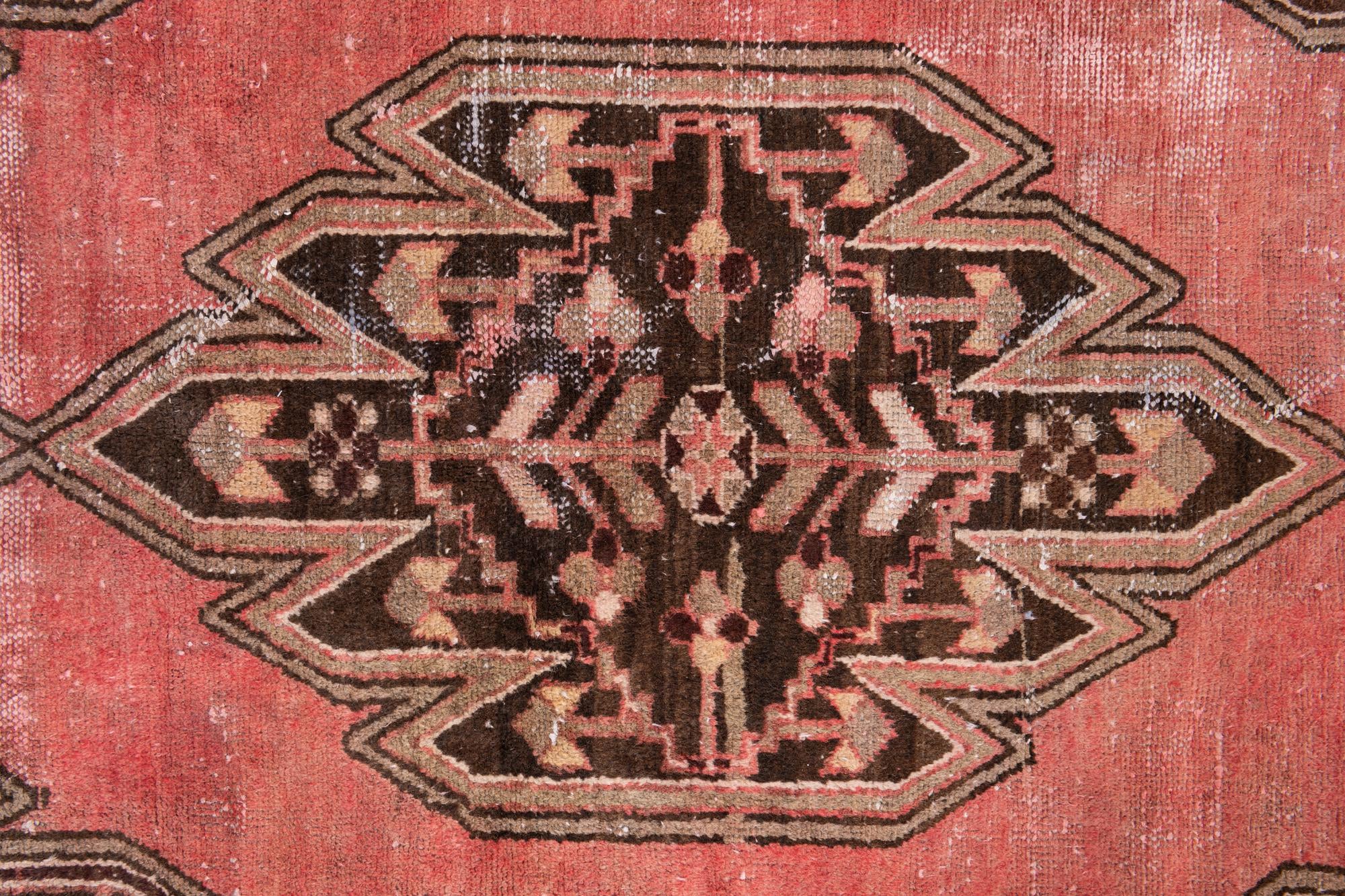 4' 2 x 6' 1 Hand Knotted Ultra Vintage Persian Wool Rug