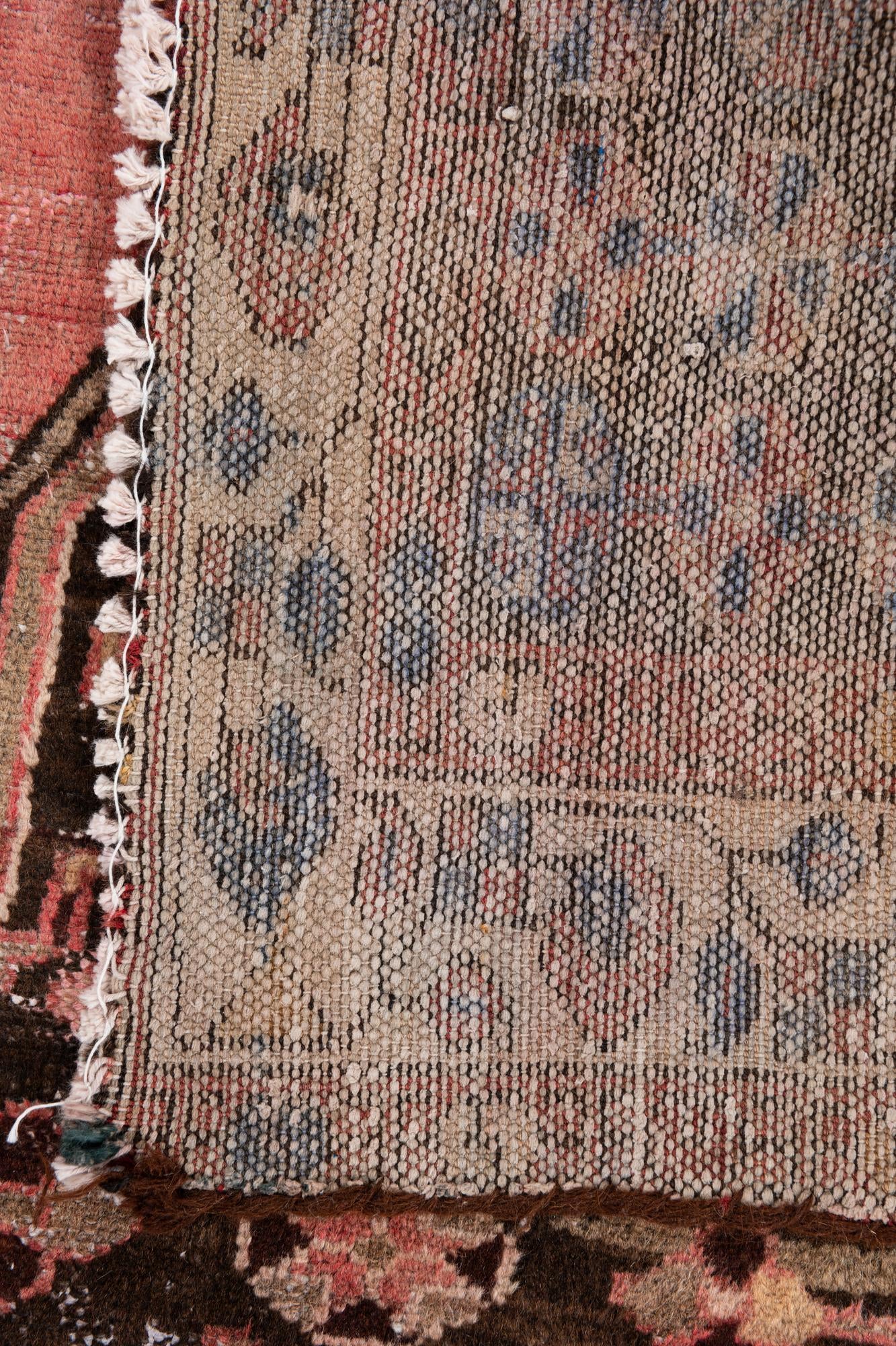 4' 2 x 6' 1 Hand Knotted Ultra Vintage Persian Wool Rug