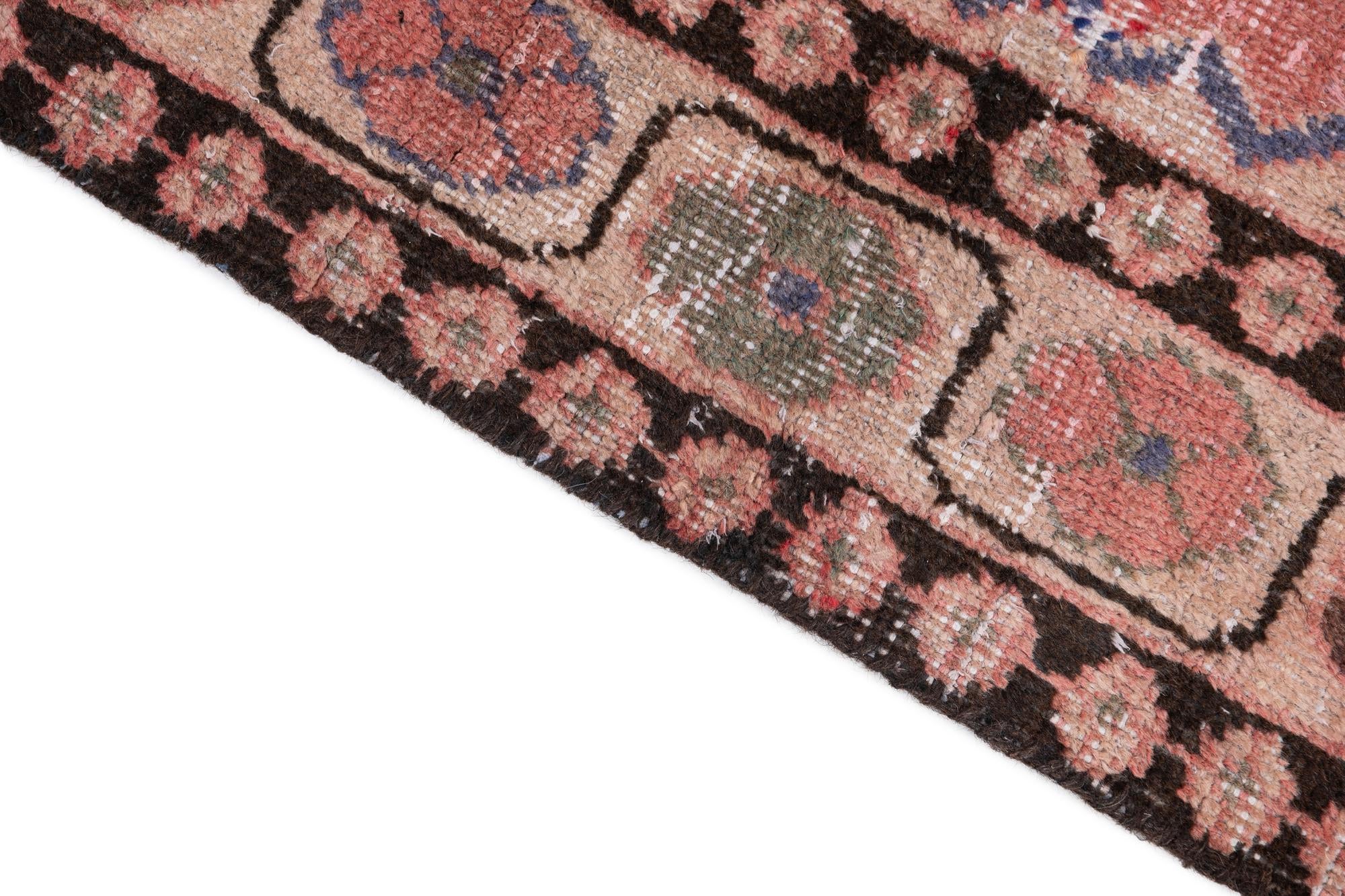 5' 2 x 6' 6 Hand Knotted Ultra Vintage Persian Wool Rug