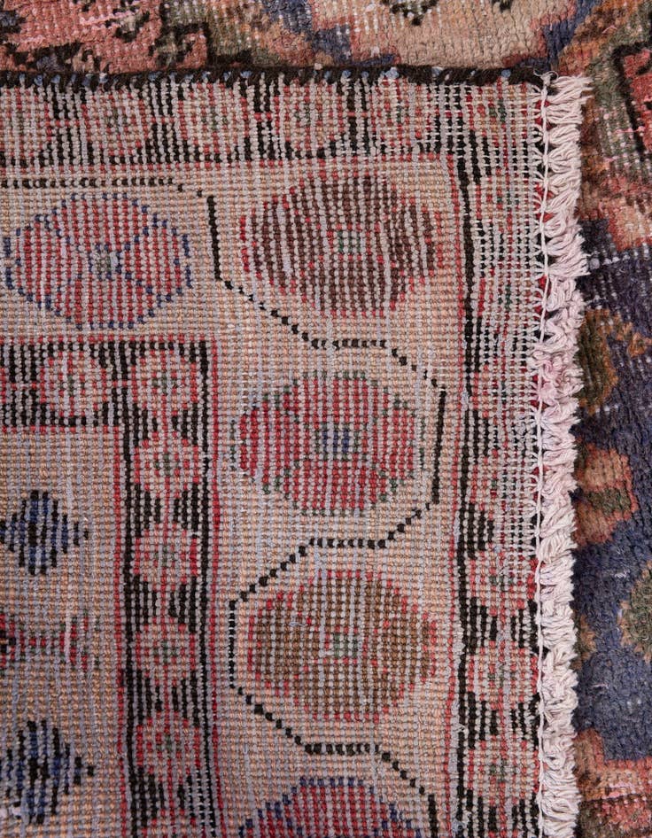 Detail image of 5' 2 x 6' 6  Hand Knotted Ultra Vintage Persian Wool Rug