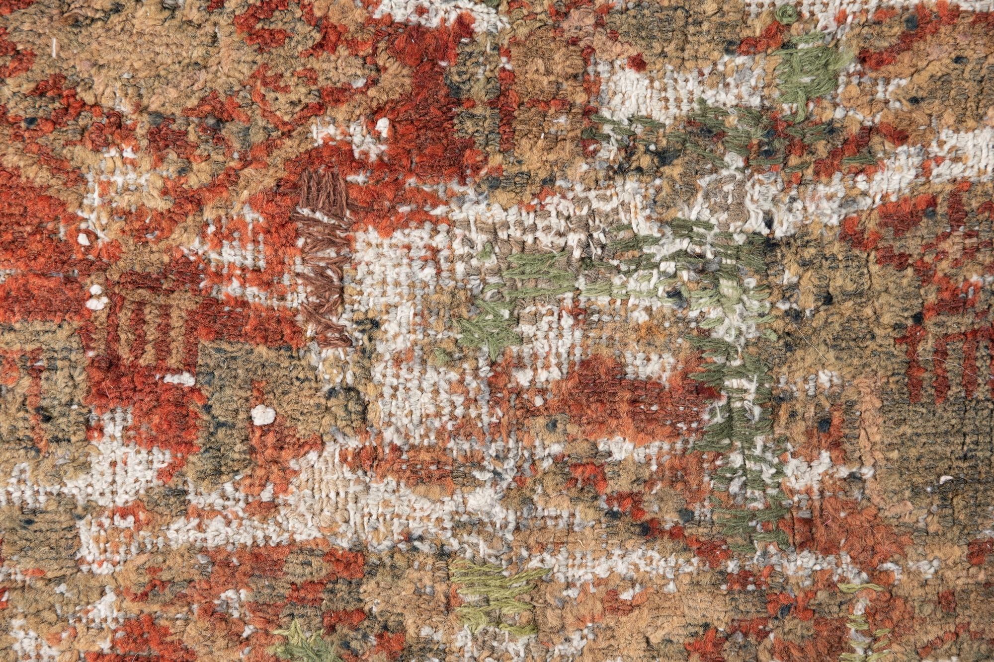 4' x 7' 6 Hand Knotted Ultra Vintage Persian Wool Rug