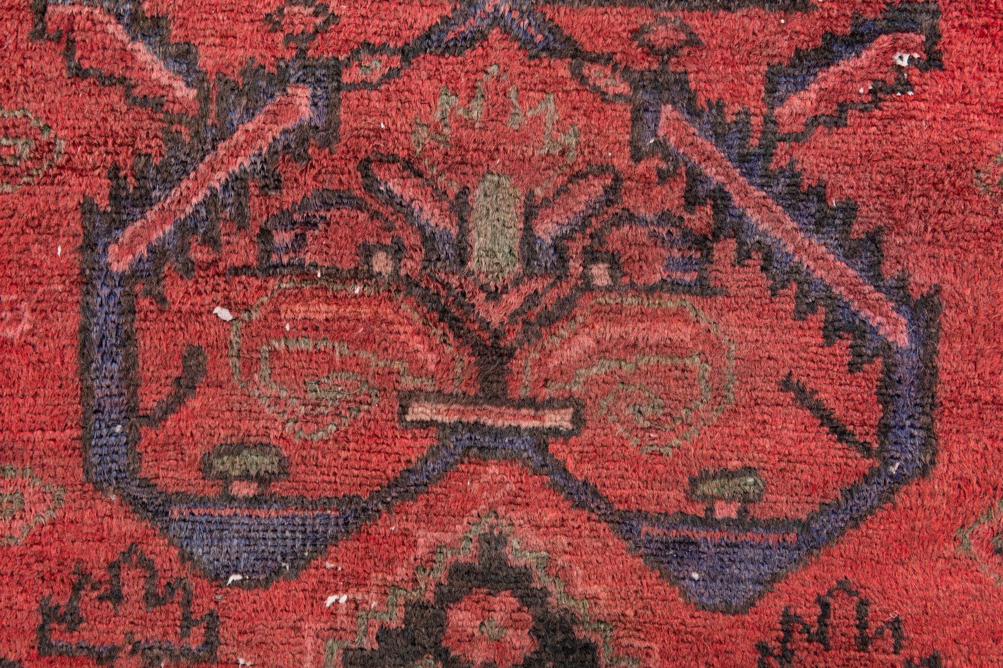 3' 3 x 6' Hand Knotted Ultra Vintage Persian Wool Rug