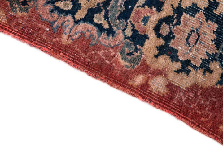 130cm x 185cm anudado a mano Ultra Vintage Alfombra Persa Lana