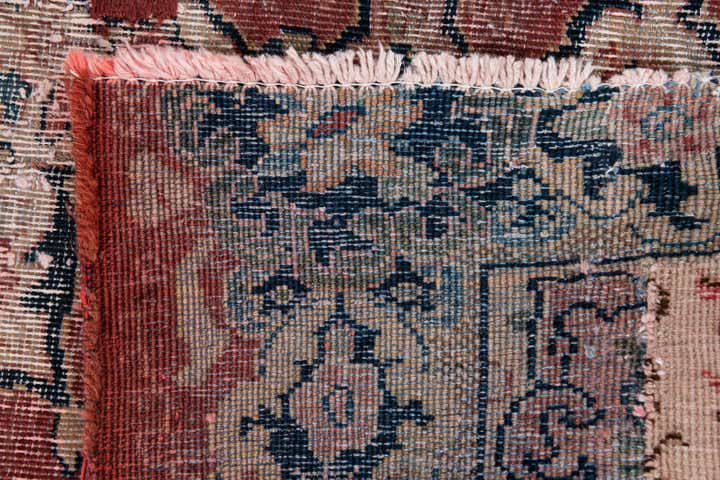 130cm x 185cm anudado a mano Ultra Vintage Alfombra Persa Lana