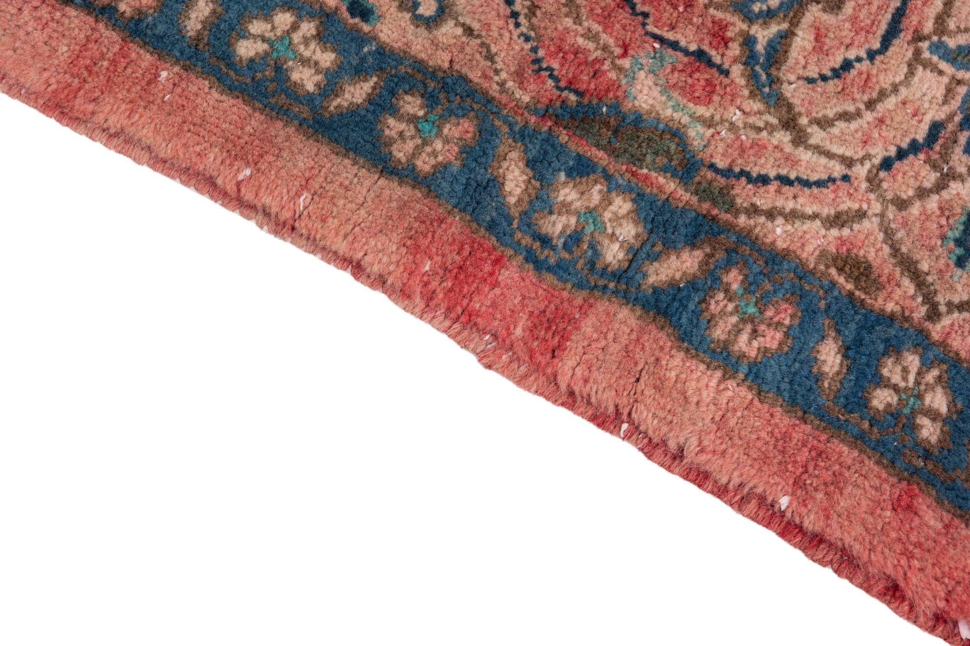 3' 5 x 5' 3 Hand Knotted Ultra Vintage Persian Wool Rug