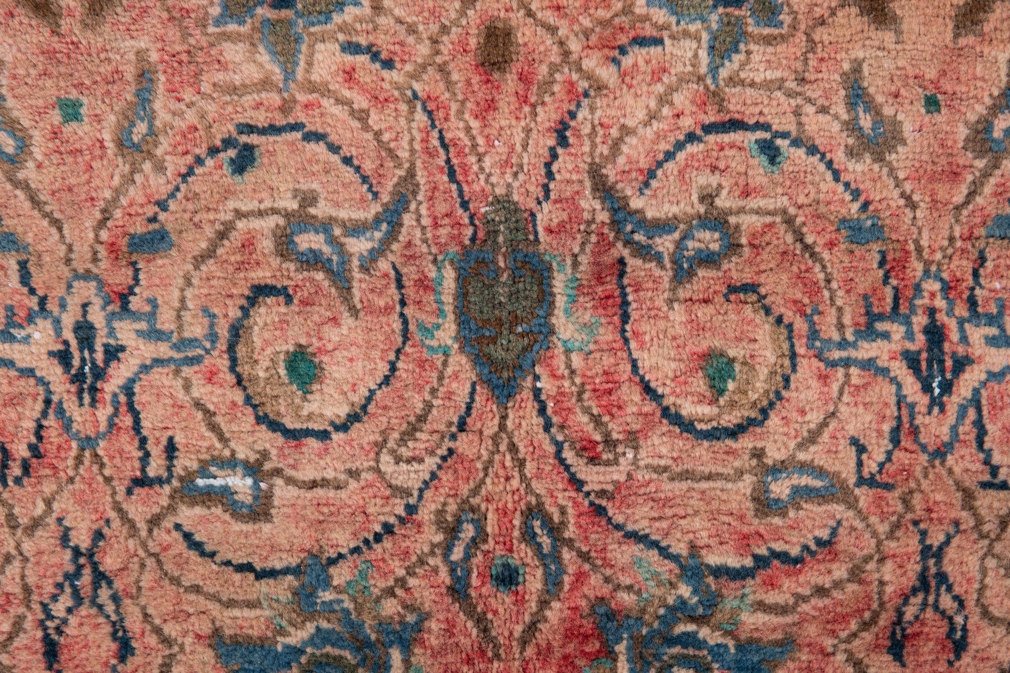 3' 5 x 5' 3 Hand Knotted Ultra Vintage Persian Wool Rug