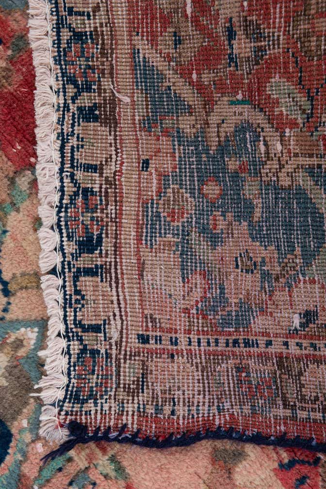 2' 5 x 4' 8 Hand Knotted Ultra Vintage Persian Wool Rug