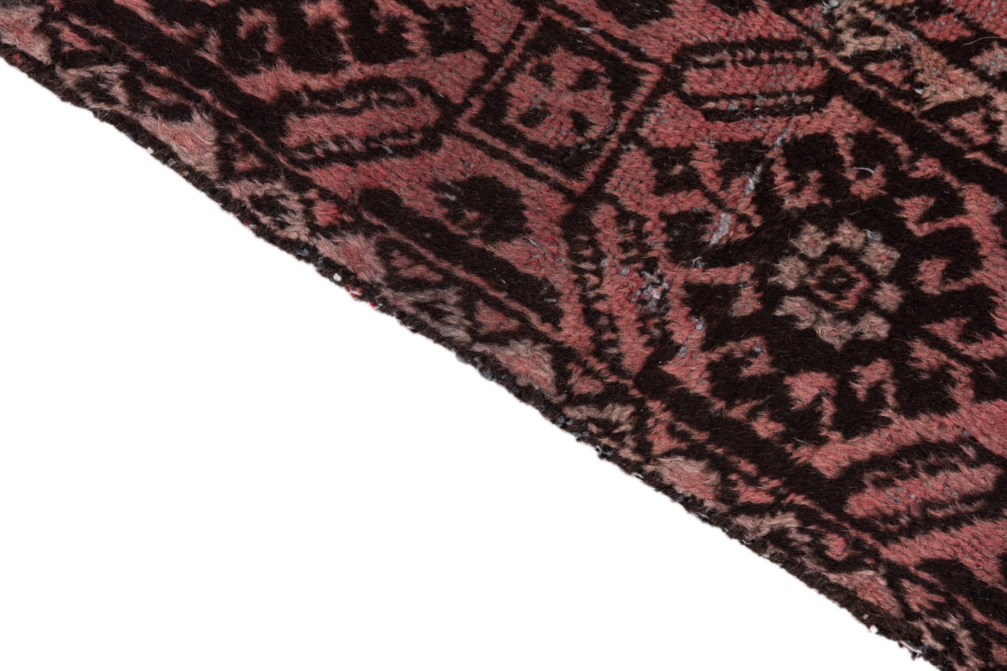 4' x 6' 7 Hand Knotted Ultra Vintage Persian Wool Rug