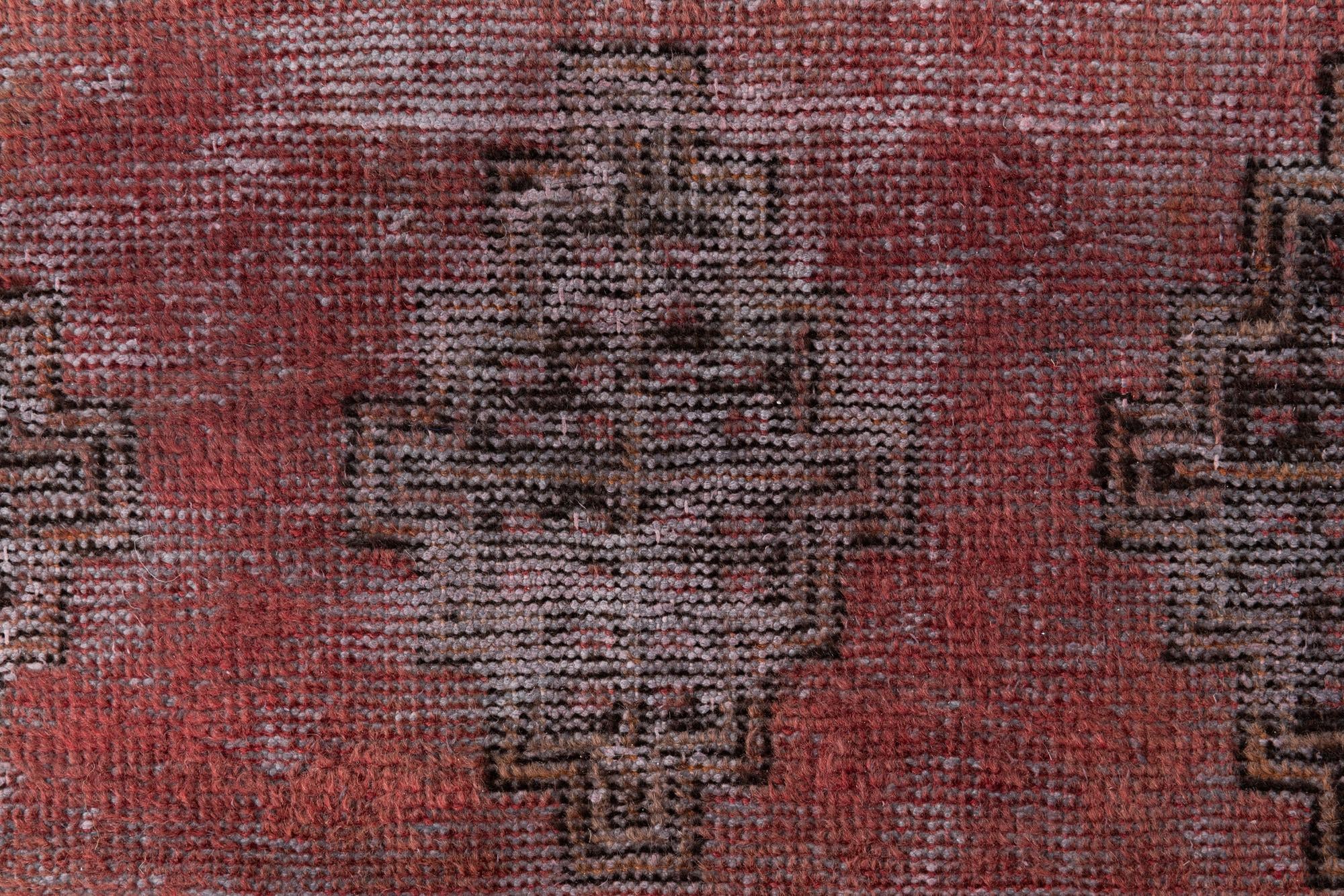 4' x 6' 7 Hand Knotted Ultra Vintage Persian Wool Rug