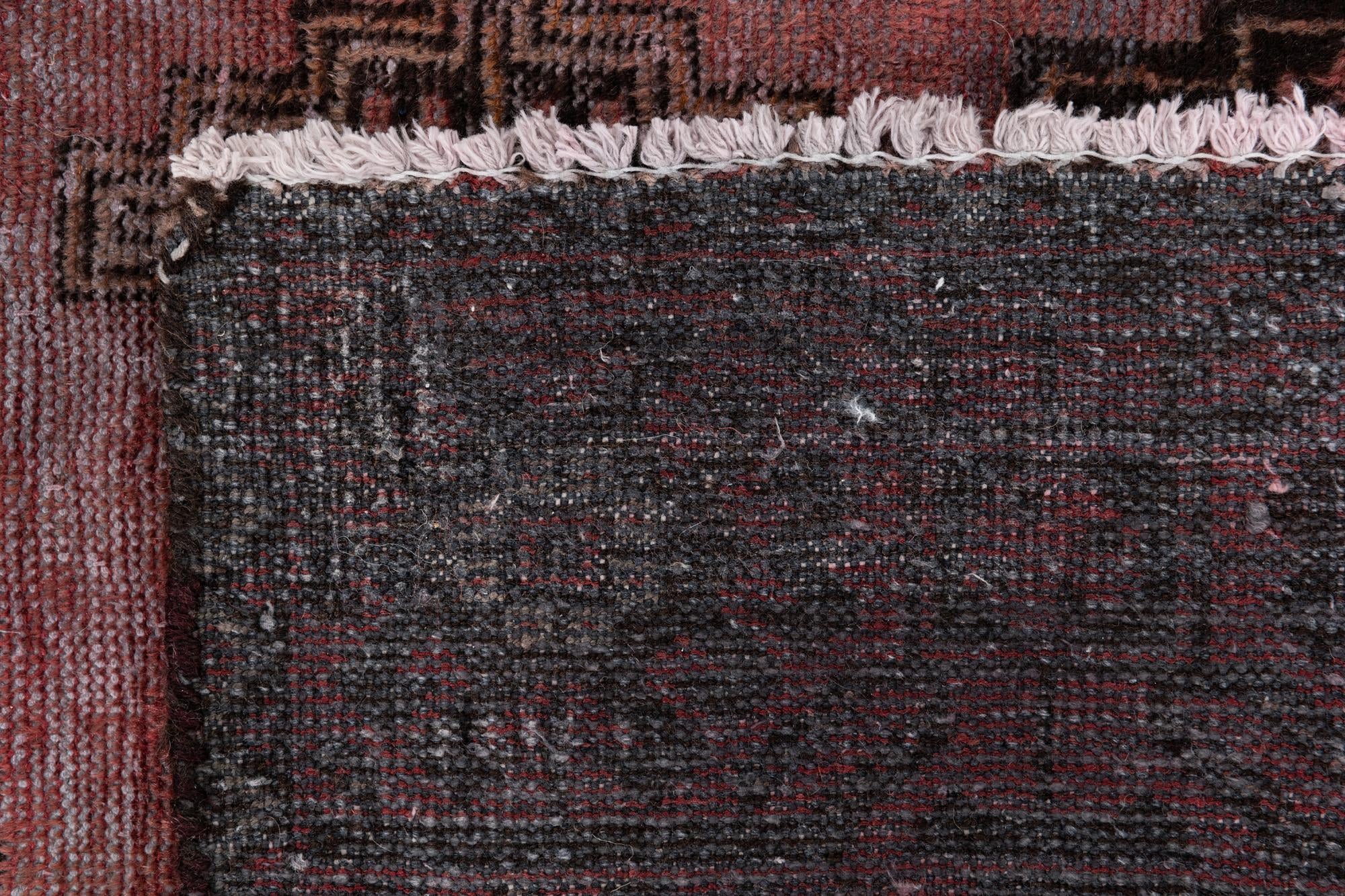 4' x 6' 7 Hand Knotted Ultra Vintage Persian Wool Rug