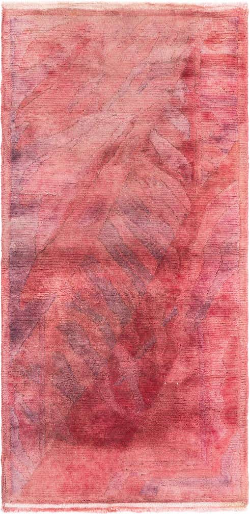 2' 5 x 4' 10 Hand Knotted Ultra Vintage Persian Wool Rug