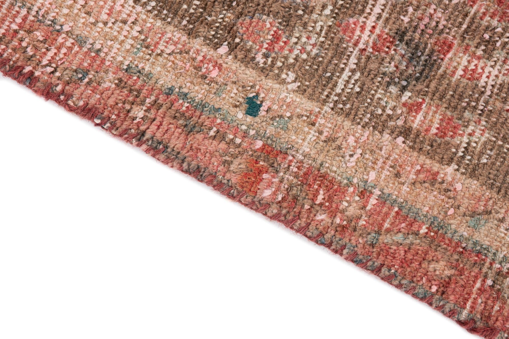 3' 6 x 5' 4 Hand Knotted Ultra Vintage Persian Wool Rug
