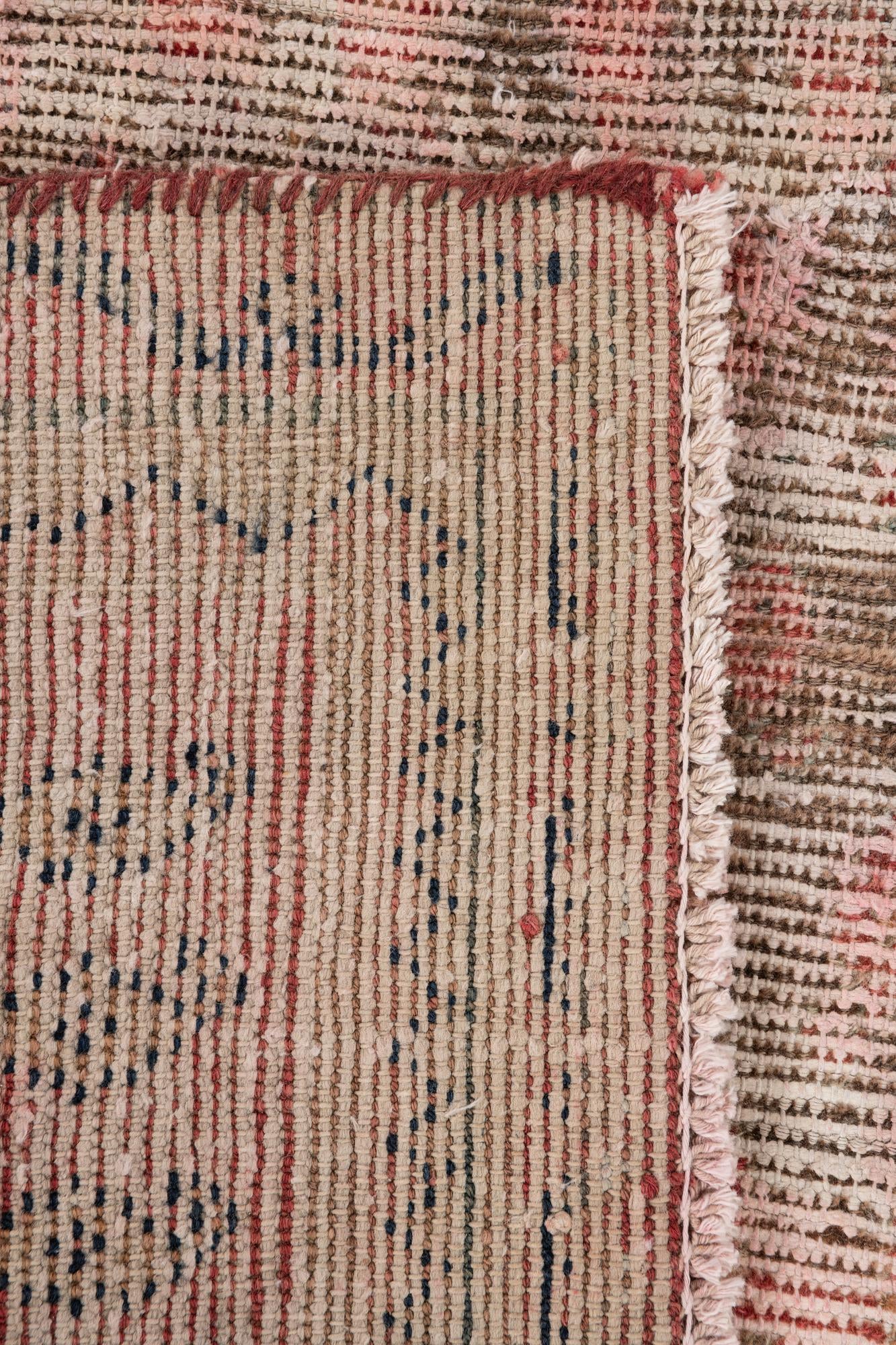 3' 6 x 5' 4 Hand Knotted Ultra Vintage Persian Wool Rug