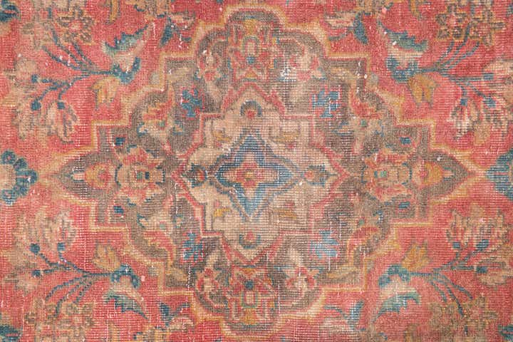 3' x 4' 7 Hand Knotted Ultra Vintage Persian Wool Rug