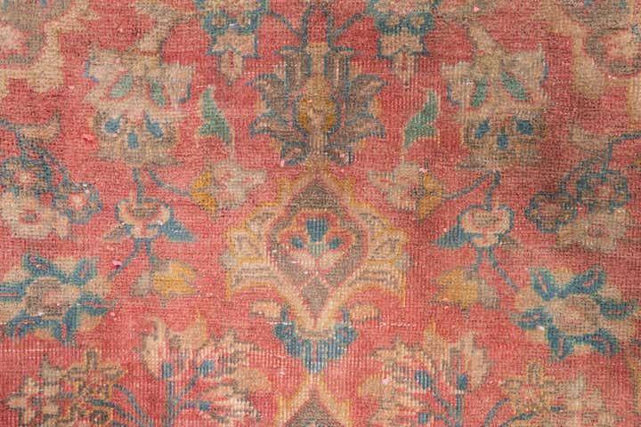 3' x 4' 7 Hand Knotted Ultra Vintage Persian Wool Rug