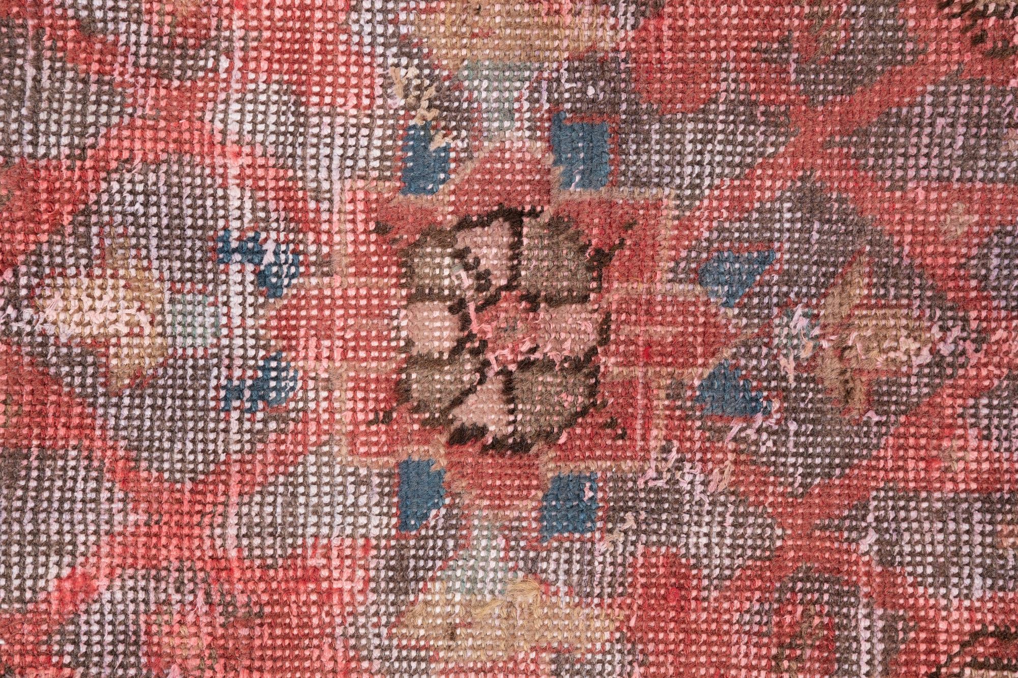3' 6 x 4' 9 Hand Knotted Ultra Vintage Persian Wool Rug