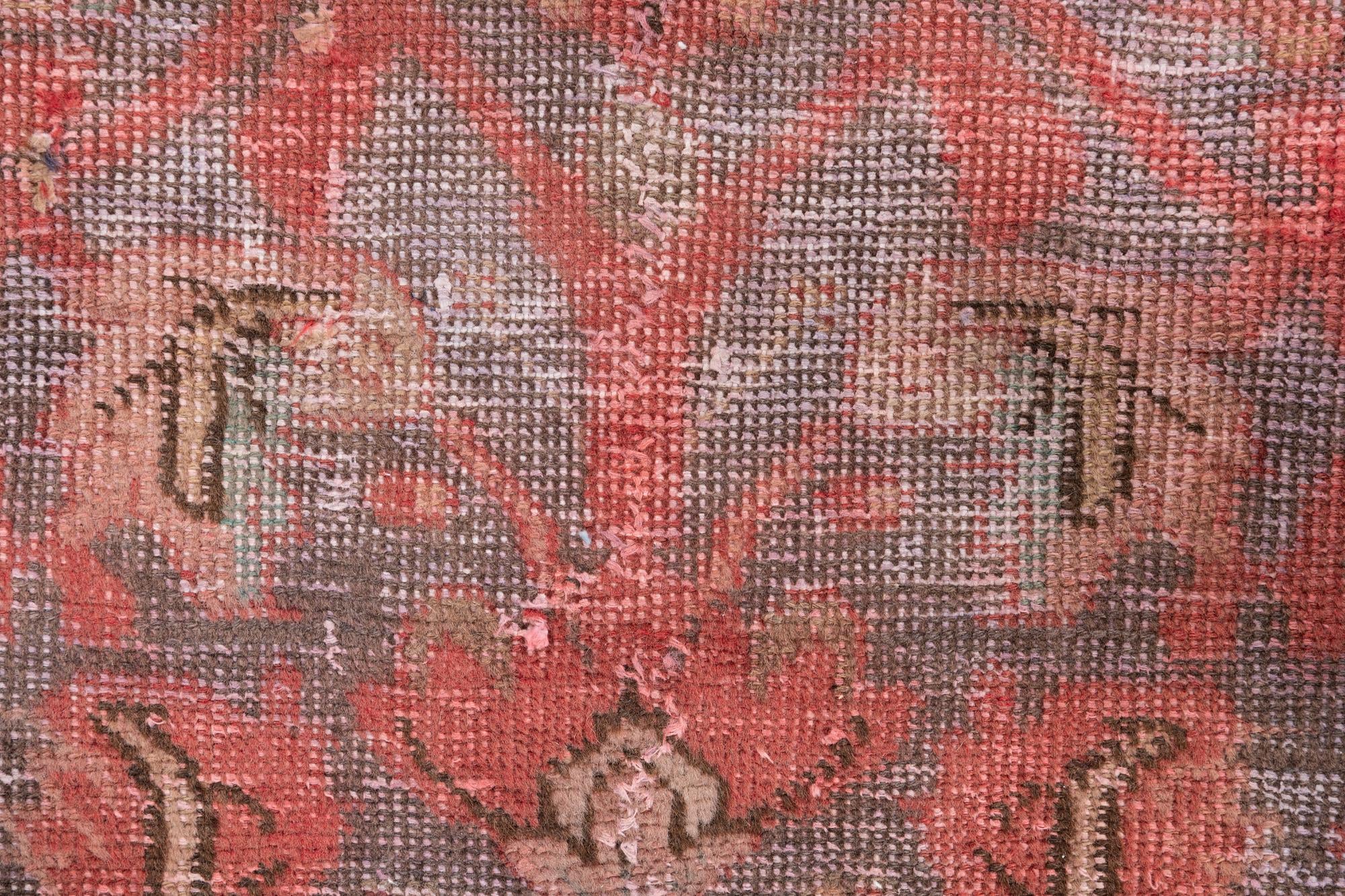 3' 6 x 4' 9 Hand Knotted Ultra Vintage Persian Wool Rug