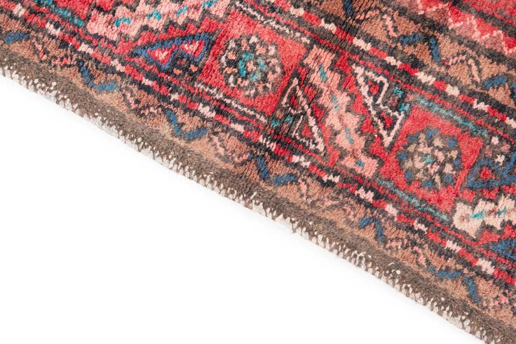 Detail image of 3' 5 x 6' 1 Hand Knotted Ultra Vintage Persian Wool Rug