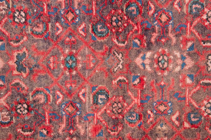 Detail image of 3' 5 x 6' 1 Hand Knotted Ultra Vintage Persian Wool Rug