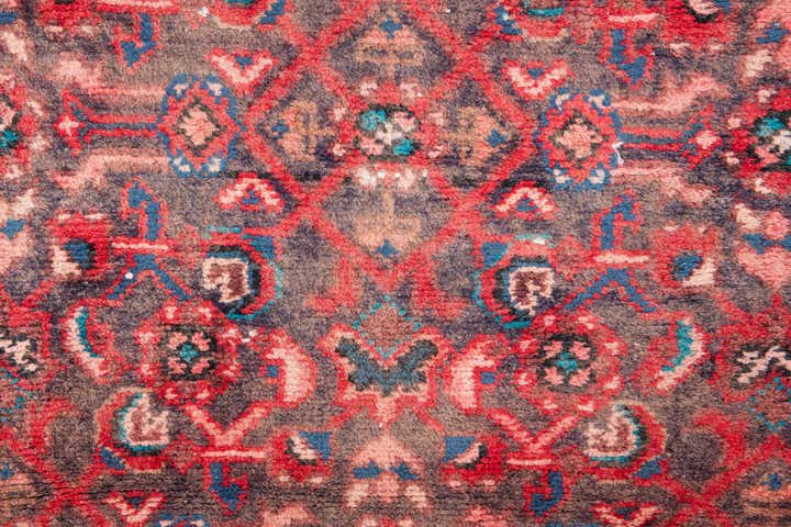 3' 5 x 6' 1 Hand Knotted Ultra Vintage Persian Wool Rug